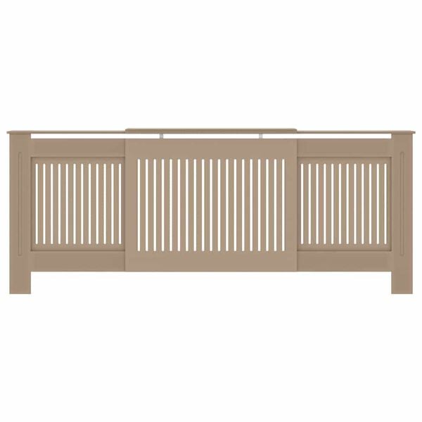vidaXL MDF Radiator Cover 80.7"