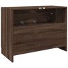 vidaXL Sink Cabinet Brown oak Engineered wood Standard Storage