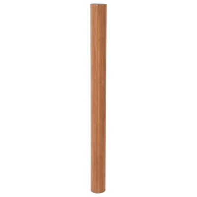 A single wooden post/bamboo pole.