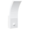 vidaXL Outdoor LED Wall Light White Die-cast aluminum, PC (polycarbonate)
