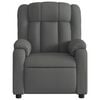 vidaXL Massage Recliner Chair Dark Grey