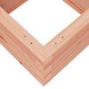vidaXL Garden Planter Natural wood Solid Douglas wood 15.7x15.7x9.1 in