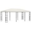 vidaXL Gazebo Cream Polyester Large Durable Gazebo Rectangular