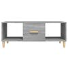 vidaXL Coffee Table Grey Sonoma Engineered wood Medium Coffee Table