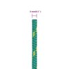 vidaXL Boat Rope Green 0.12 " 164.0 ' Polypropylene