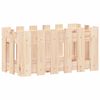 vidaXL Garden Planter Natural wood Solid pine wood (untreated) Small
