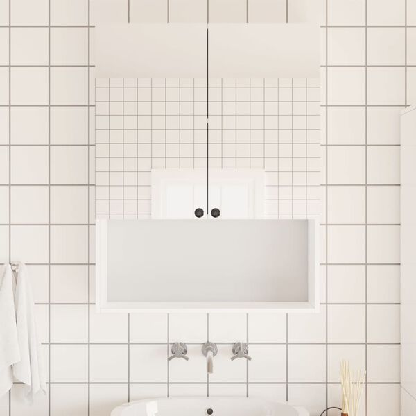 vidaXL Mirror Film Set of 2 Silver PET (polyethylene terephthalate)