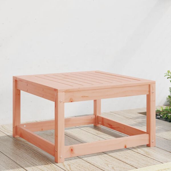 vidaXL Garden Footstool Natural Wood Solid Douglas Fir Standard Modular