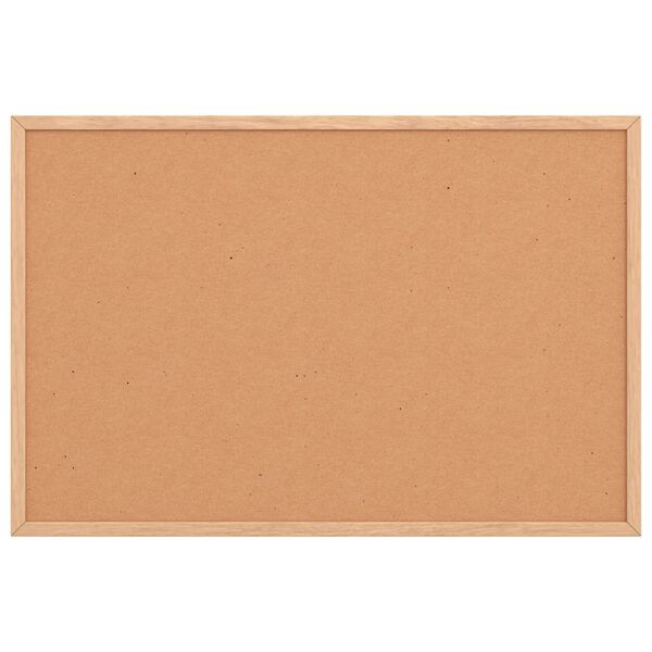 vidaXL Cork Board with Solid Pine Wood Frame 23.6x15.7"
