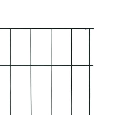 vidaXL Garden Fence Set 39.2"x31.4" Green