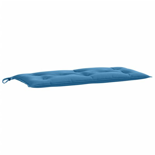 vidaXL Garden Bench Cushion Melange Blue Fabric (100% polyester)
