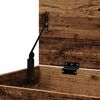 vidaXL Storage Chest Old Wood 33.1x16.5x18.1" Engineered Wood