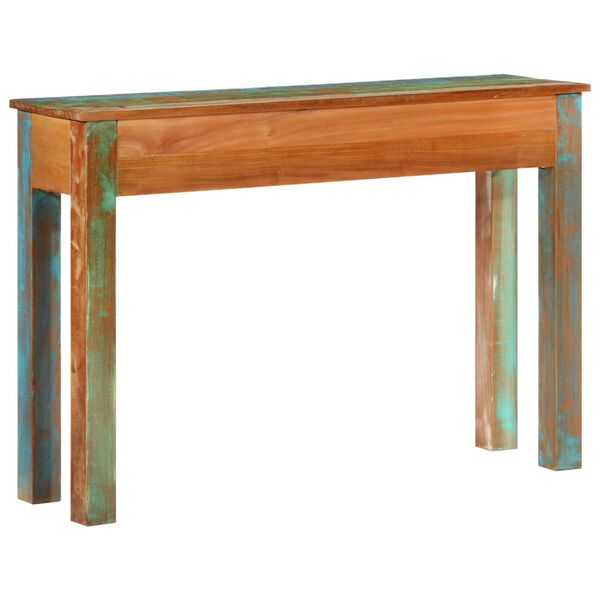 vidaXL Console Table Multicolour Solid reclaimed wood