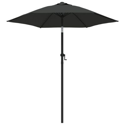 vidaXL Parasol Anthracite 78.7"x83.1" Aluminum