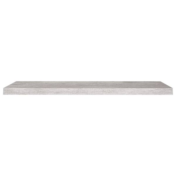 vidaXL Wall Shelf Gray Honeycomb MDF, metal 35.4 in long Wall Shelf