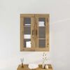 vidaXL Wall Cabinet Wall-mounted Artisan Oak 27.36 x 13.39 x 35.43 in