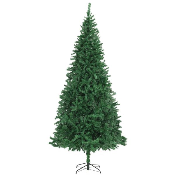 vidaXL Christmas Tree Green PVC 118.1 in Adjustable Armrests