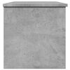 vidaXL Storage Box Concrete Grey Engineered Wood Large Storage Box
