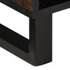 vidaXL TV Cabinet Brown Solid mango wood, steel Medium TV Cabinet