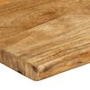 vidaXL Table Top Natural Solid mango wood 23.6x15.7x1.0 in Durable