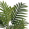 vidaXL Artificial Palm Tree Green Polypropylene, Iron Wire, Fabric, Cement