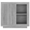 vidaXL Sideboard Gray Sonoma 31.5"x15.7"x29.5"