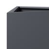 vidaXL Garden Planter Anthracite Steel Medium Durable Garden Planter