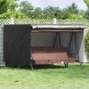 vidaXL Outdoor Swing Cover 98.43 x 98.43 x 62.99 in 600D Oxford Fabric