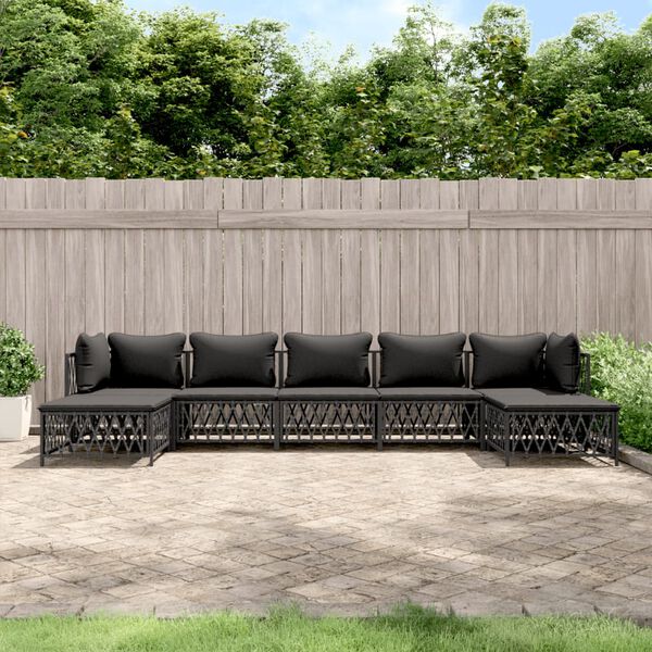 vidaXL Garden Lounge Set Anthracite