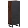 vidaXL Highboard Brown Solid mango wood, steel Highboard Rectangular