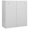 vidaXL Office Cabinet Light grey Steel Medium Office Cabinets