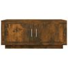 vidaXL Coffee Table Smoked oak Engineered wood 40.2 in x 19.7 in x 17.7 in
