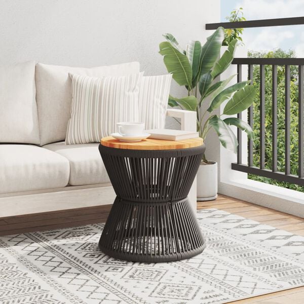 vidaXL Coffee Table Black