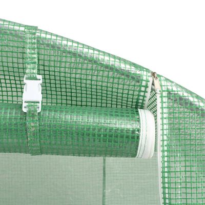 vidaXL Greenhouse 43.1 ft² 6.6'x6.6'x6.6'
