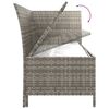 vidaXL Garden Lounge Set Grey