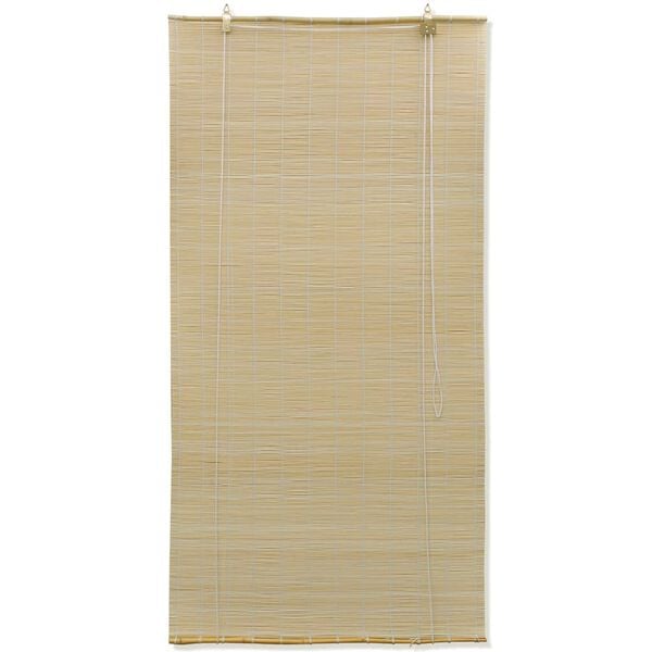 vidaXL Roller Blind Bamboo 59.1"x63" Natural