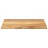 vidaXL Table Top 27.6"x19.7"x1.5" Rectangular Solid Wood Mango