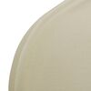 vidaXL Chair Cover Set of 4 Cream Polyester, Spandex Universal