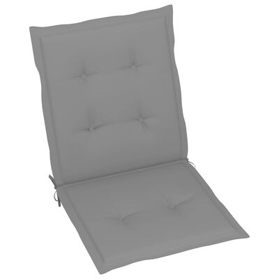 vidaXL Garden Chair Cushions 2 pcs Gray 39.4"x19.7"x1.2"