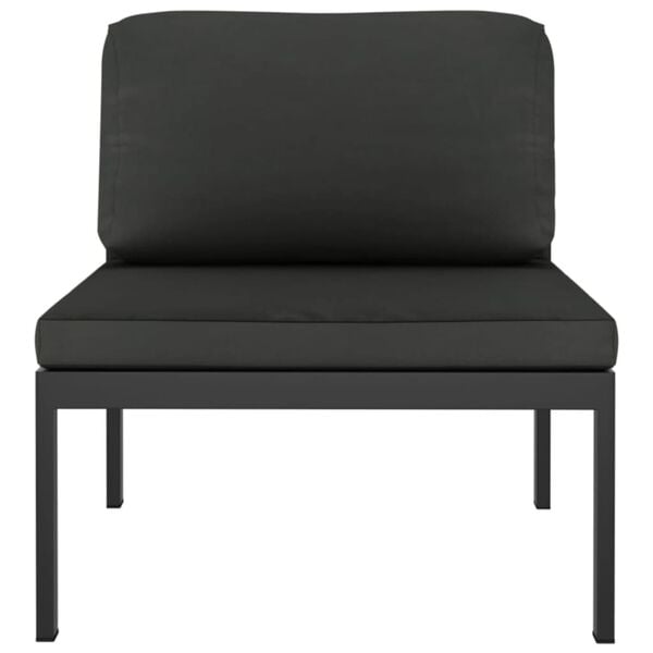 vidaXL Garden Lounge Set Anthracite