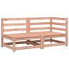 vidaXL Garden Sofa Natural Wood Solid Douglas Fir Medium Modular