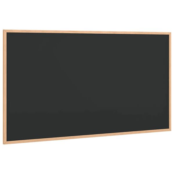 vidaXL Chalkboard with Solid Pine Wood Frame Black 39.4x21.7"
