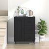 vidaXL Sideboard Traditional Sideboard Rectangular Traditional Doors