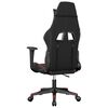 vidaXL Gaming Chair Black and Red Faux leather, metal, plywood Standard