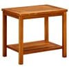 vidaXL Coffee Table Brown Solid acacia wood with oil finish