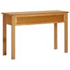 vidaXL Dressing Table Natural Oak Solid oak wood, Oak veneered MDF Medium