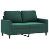 vidaXL Sofa Set Dark Green
