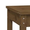 vidaXL Garden Bench Honey Brown Solid Pine Wood 19.7x17.3x17.7 in