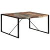 vidaXL Dining Table Mixed wood tones Solid reclaimed wood Large Durable