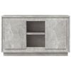 vidaXL Sideboard Concrete Gray Engineered Wood Medium Sideboard